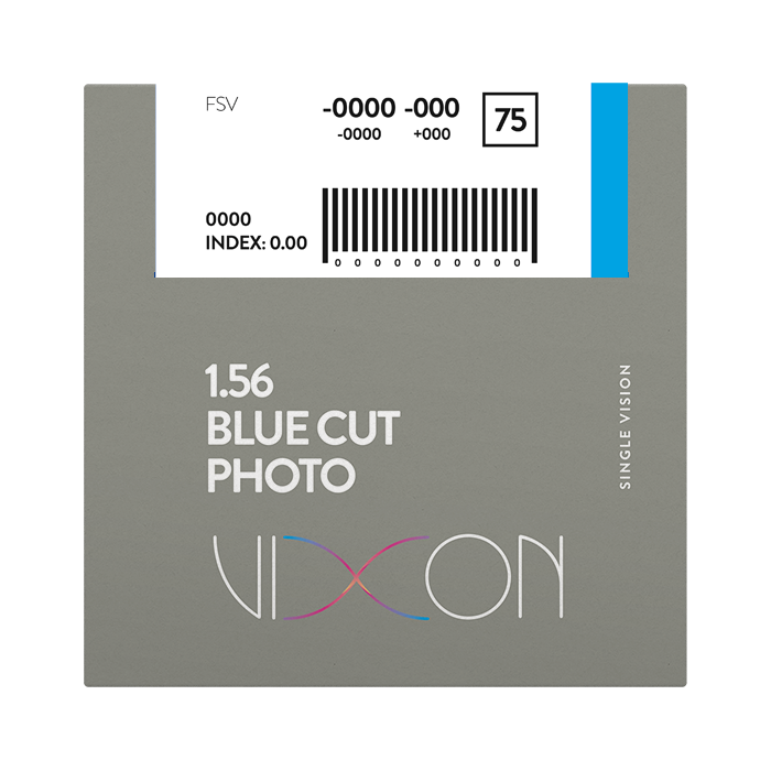 Vixon 1.56 Bluecut Photo Gray FSV 65 AR