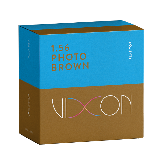 Vixon 1.56 Foto Marrón Semiterminado Flat Top 70/28 AR