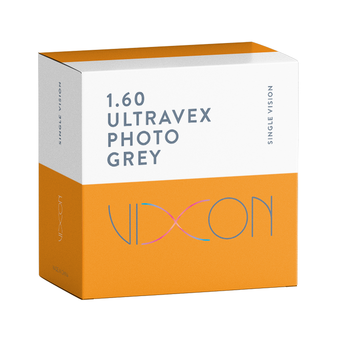 Vixon 1.60 Ultravex Foto Gris SPIN Semiterminado Visión Simple 75 SAR