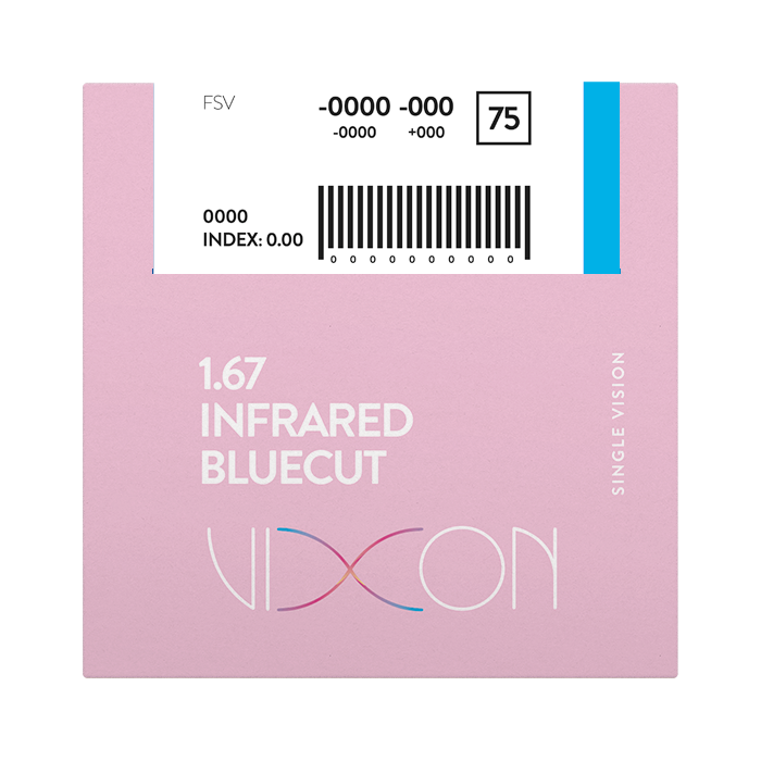 Vixon 1.67 Bluecut INFRARED FSV 75 AR