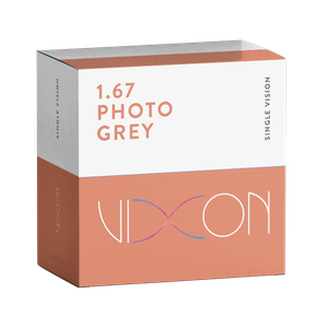 Vixon 1.67 Foto Gris SPIN Semiterminado Visión Simple 75 AR