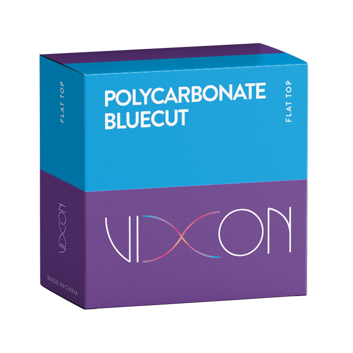 Vixon Policarbonato Bluecut Semiterminado Flat Top 75/28 (AR BLUE)
