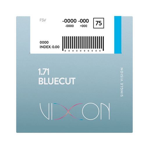 1.71 BLUECUT DOBLE ASFERICO TERMIANDO VISION SIMPLE