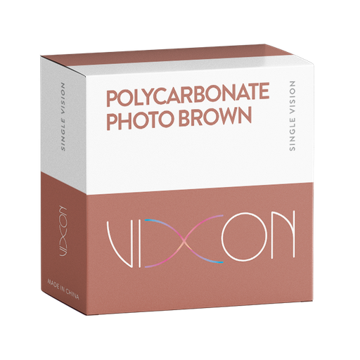 POLICARBONATO FOTOCROMATICO MARRON SPIN SEMITERMINADO VISION SIMPLE CLASSIC COLLECTION