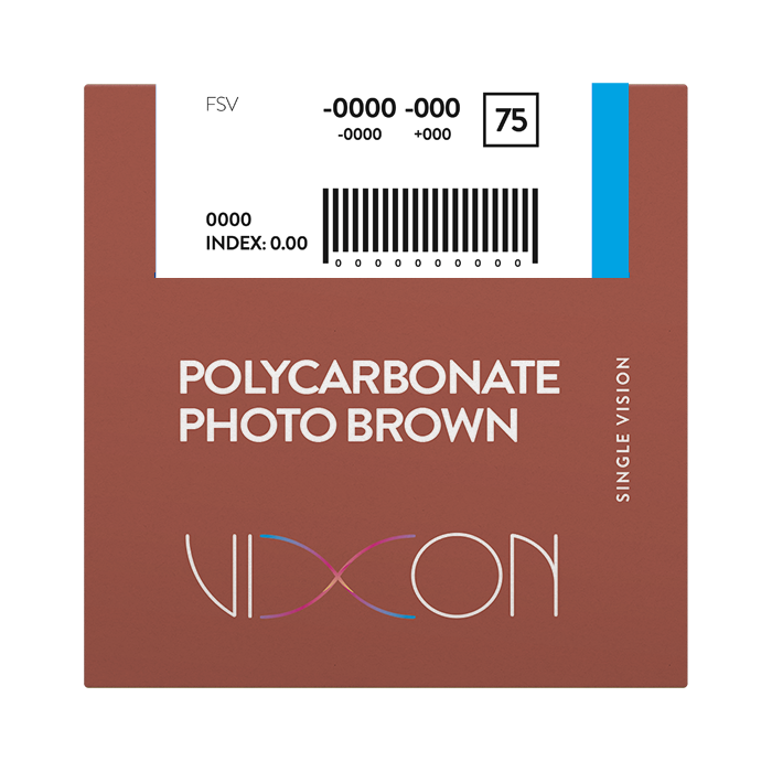 POLY PHOTO BROWN DIP FSV