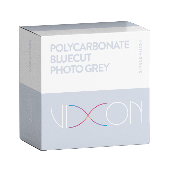 POLICARBONATO BLUECUT FOTOCROMATICO GRIS DIP SEMITERMINADO